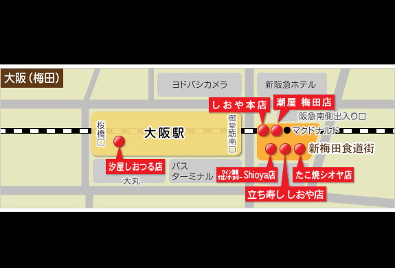 店舗位置マップ